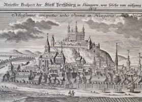 Werner, Friedrich Bernard, (1690-1778): Neuester Prospect der Statt Preßburg in Hungarn, wie solche ...
