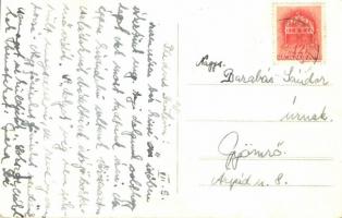 1941 Kiskőszeg, Batina; visszatért, Horthy, "Rigó-Sasörs 836 K.K.CS.CS" bélyegző / Horthy