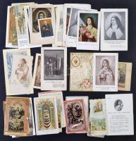 50 db vegyes szentkép, változó méretben, változó állapotban