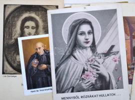 50 db vegyes szentkép, változó méretben, változó állapotban