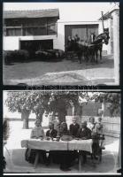cca 1935 Bács-Kiskun megyei fényképek, Lőcsei Árpád kecskeméti vándorfényképész hagyatékában őrzött ...