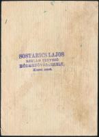 Sostarics Lajos (1896-1968): Kakasszék fürdő, reklám plakát tervezet (cca 1940). Akvarell-tus, papír...