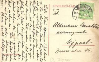 Budapest XIV. Zugló, Polgári leány iskola. Egressy út. Váradi Béla kiadása