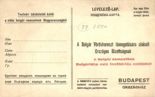 'Magyar vöröskeresztesek a testvér bolgár nemzet sebesültjeit ápolják', Bolgár Vöröskeresz...