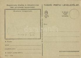 1943 Magyar Húsvét / WWII Military Easter greeting card