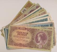 15db-os vegyes pengő bankjegy tétel T:III,III-