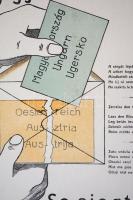 1921 "Így győz Hazánk!" színes propaganda plakát a Soproni népszavazás idejéből, 31×23 cm