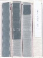 cca 1947 Tito marsall Budapesten, 23 db vintage negatív (24x36 mm) Kotnyek Antal (1921-1990) fotórip...