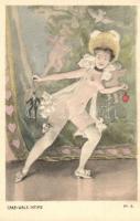 Cake-Walk Intime No. 6. / French erotic nude art postcard