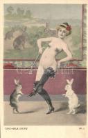 Cake-Walk Intime No. 1. / French erotic nude art postcard
