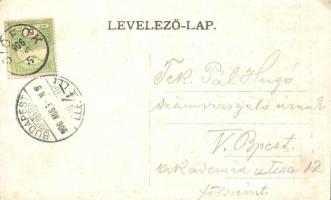 Siófok, Fürdőház fürdőzőkkel. Kiadja Reich Farkas (EK)