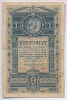 1882. 1Ft/1G T:IV Hungary 1882. 1 Forint / 1 Gulden C:G Adamo G125