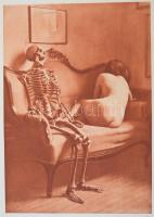 1921 Franz Fiedler (1885-1956): Narre Tod, Mein Spielgesell  (Bolond Halál, játszótársam) 10 hártyap...