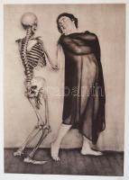 1921 Franz Fiedler (1885-1956): Narre Tod, Mein Spielgesell  (Bolond Halál, játszótársam) 10 hártyap...