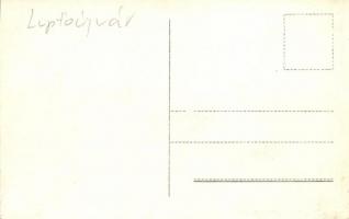 ~1918 Liptóújvár, Liptovsky Hrádok; - 6 db korabeli eredeti fotó képeslap / 6 pre-1945 original phot...