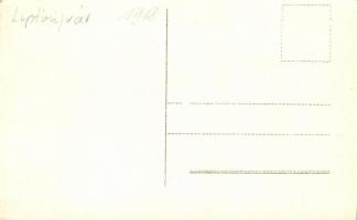 ~1918 Liptóújvár, Liptovsky Hrádok; - 6 db korabeli eredeti fotó képeslap / 6 pre-1945 original phot...