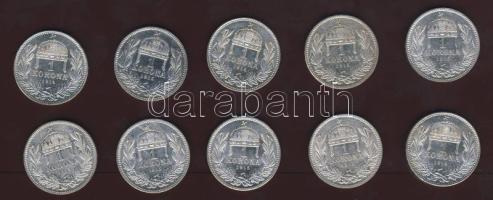 1914-1915. 1K Ag (10x) T:1,1/2