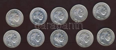 1914-1915. 1K Ag (10x) T:1,1/2