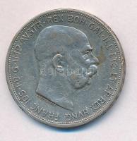 Ausztria 1909. 5K Ag "Ferenc József - közeli profil" T:2,2 ph., kis patina Austria 1909. 5 Corona Ag "Franz Joseph - large head" C:XF,VF edge error, small patina Krause KM#2813