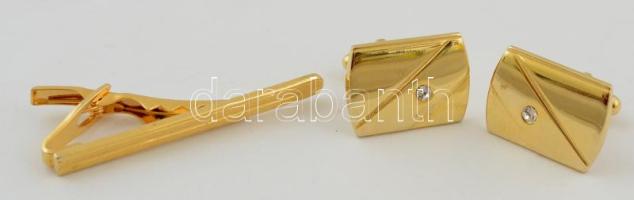 Mandzsettagomb, nyakkendőtű