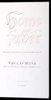 Husa, Václav: Homo faber. Pracovní motivy ve starých vyobrazeních. Prága, 1967, Academia. Vászonköté...