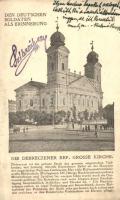 Debrecen, Református templom, Den Deutschen Soldaten als Erinnerung. Német nyelvű kiadás