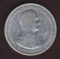 1930. 5P Ag "Horthy jobbra" T:3