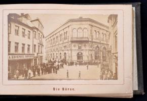 cca 1880 Riga foto leporello füzet 24 érdekes képpel / 
cca 1880 Riga photo leporello with 24 photo...