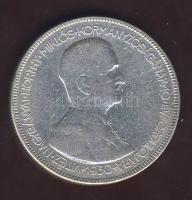 1930. 5P Ag "Horthy jobbra" T:3