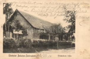 Balatonszárszó, Domokos Villa  (EK)