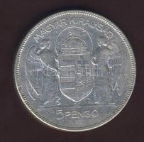 1930. 5P Ag "Horthy jobbra" T:3
