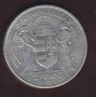 1930. 5P Ag "Horthy jobbra" T:3