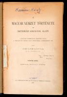 Pauler Gyula: A magyar nemzet története az Árpádházi királyok alatt. 2. köt. Bp., 1899, Athenaeum. Kissé kopott félvászon kötésben, jó állapotban.