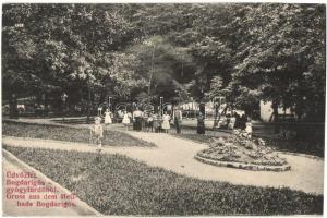 Bogdarigós-gyógyfürdő, Bogda; Park / park (ázott sarkak / wet corners)