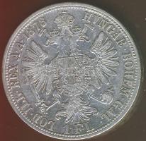 Ausztria 1878. 1Fl Ag T:3/3+