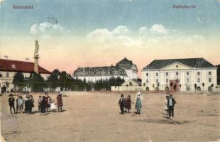 Körmend, Batthyány tér (kopott sarkak / worn corners)