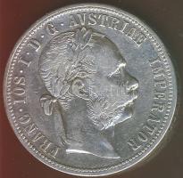 Ausztria 1878. 1Fl Ag T:3/3+