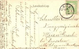 Csúz, Cúz, Dubník; Tepmlom utca, kiadja Markstein Mór fiai / street view (EK)