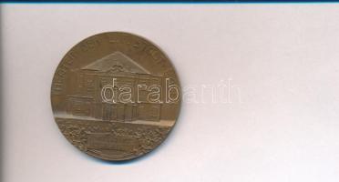 Ausztria DN "Alfred Schreiber / Baden város színháza" Br emlékérem (50mm) T:2
Austria ND ...