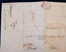 1832 Theodorovich osztrák-szerb tábornok az Österreich-serbisches Armeekorps parancsnokának aláírt l...