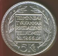 Svédország 1966. 5Kr "Gustav Adolf" T:1
