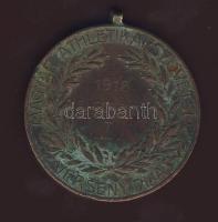 1918. "Magyar Atlétikai Szövetség" verseny díja T:3