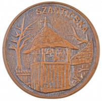 DN "Szanticska / 1 Szantitalon" Br emlékérem (85mm) T:2