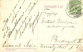 Rusó, Hrussó; Rákóczy vár Kistapolcsánynál. Brunczlik Imre kiadása / castle ruins