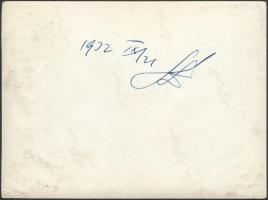 1902 Mosonmagyaróvár, a vasúti sínek lefektetése, fotó, hátulján feliratozva, 9×12 cm