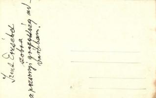 Pozsony, Pressburg, Bratislava; Szent Erzsébet szobra a prépostság kertjében / statue, photo (fl)