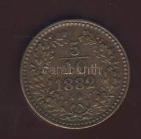 1882KB 5/10kr T:2/3 pici ph.