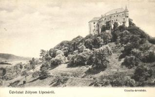 Zólyomlipcse, Slovenská Lupca; Gizella árvaház. Lechnitzky Otto kiadása / orphanage