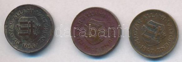 1946-1947. 2f tombak (3x) T:2,2- ph.
Adamo F1