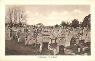 Zsidó temető. Jos. Drotleff Nr. 70. Hermannstadt / Jüdischer Friedhof. Aufnahme von Oberoffizial Niedermaier / Jewish cemetery, Judaica